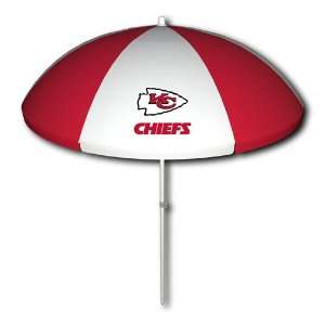 Kansas City Chiefs 72 Inch Beach/Tailgate Umbrella  Sports 