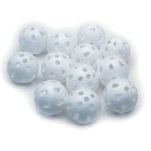  12 Pack White Practice Golf Balls