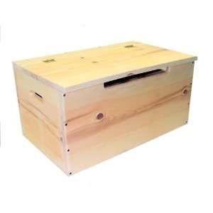   Childrens/Toddlers Pine Wood Toybox/Storage Box   NEW 