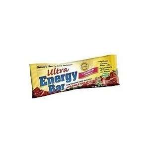  Strawberry Crunch Ultra Energy Bar 2.1oz bar by Natures 