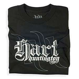  Hart and Huntington Striped T Shirt   Small/Black 