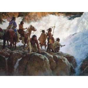  Howard Terpning   The Force of Nature Humbles All Men 