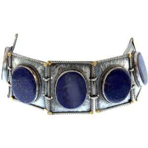  Lapis Lazuli Bracelet   Sterling Silver 