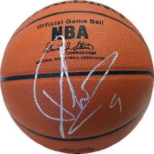  Tony Parker Autographed Basketball   Leather Sports 