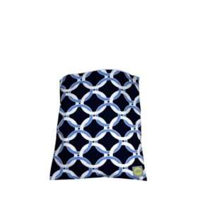    Itzy Ritzy Wet Happened Large Wet Bag Social Circle Blue Baby