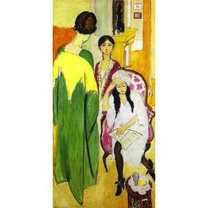  Hand Made Oil Reproduction   Henri Matisse   24 x 48 
