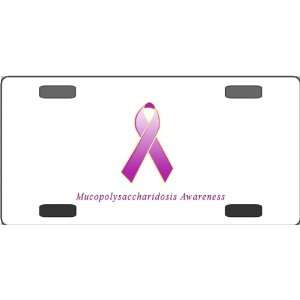  Mucopolysaccharidosis Awareness Ribbon Vanity License 