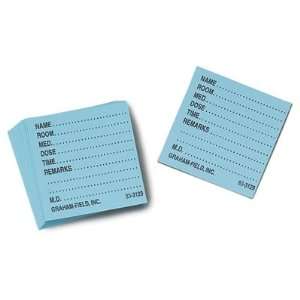  3129 G Medicine Cards, 500EA/BX