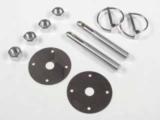 Mr. Gasket 1018 Hood Pins 1/2 Torsion Pin Style with Screw On Scuff 