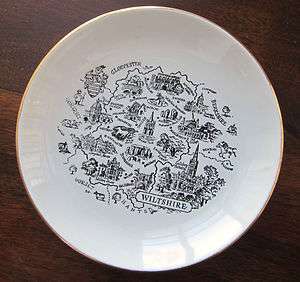   Souvenir Trinket Dish by Britannia Designs, Dartmouth, England