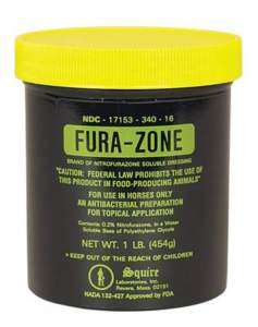 Nitrofurazone Ointment NFZ Horse Salve (1#) Burn Wound  