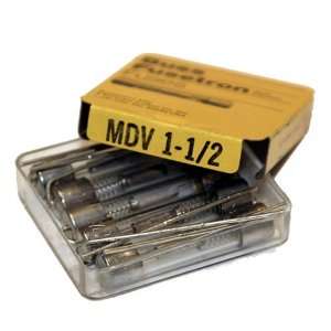  Box of (5) Bussmann MDV 1 1/2 Amp @ 250 Volts or Less 1/4 