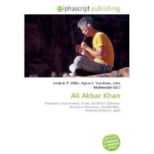  Ali Akbar Khan (9786133832213) Books