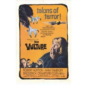  The Vulture (1966) 27 x 40 Movie Poster Style A