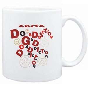  Mug White  Akita DOG ADDICTION  Dogs