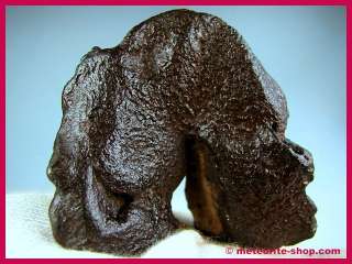   METEORITE~118.20gr.~ATAXITE° NEW AND RARELY°ECCENTRIC PIECE  