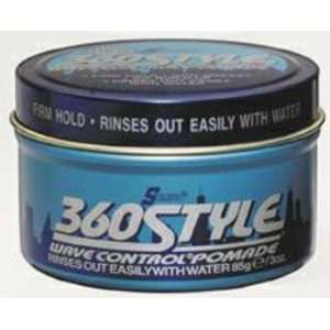  S Curl 360 Style Wave Control Pomade Case Pack 12   816354 