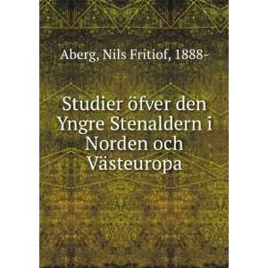   Norden och VÃ¤steuropa Nils Fritiof, 1888  Aberg Books