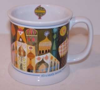 Mary Blair Disneyland Its a Small World TURKEY Coffee Mug Cup Hello 