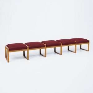  Contour Series 5 Seat Bench Finish Cherry, Material 