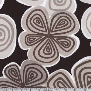  45 Wide Two Young Street Floral Black Fabric By The Yard 