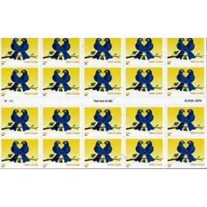   None denominated Love true blue 39 cen Stamps #3976 