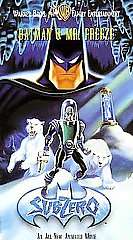 Batman Mr. Freeze   Subzero VHS, 1998, Clam Shell  