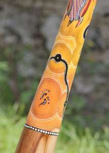 Awesome Hand Bored Timor Eucalyptus Didgeridoo 150cm (B  