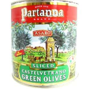 Sliced Pitted Castelvetrano Olives 3kg  Grocery & Gourmet 