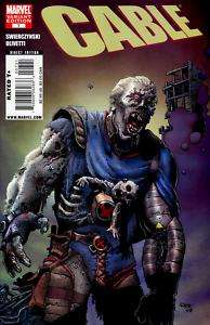 Cable #7 Richard Corben Zombie Variant Comic Book  
