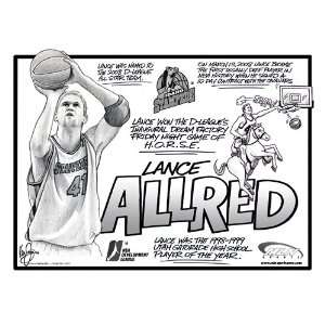  Lance Allred   Basketball Sports Illustration   D League 