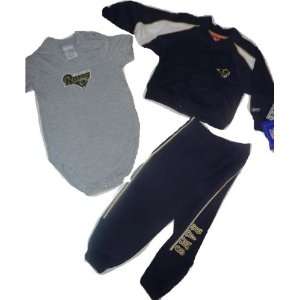    St Louis Rams Baby Infant Onesie Pants 24 Months 3 Set Baby