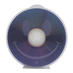 Cd/dvd Case Clam Shell (C Shell) 5mm with Happy Face Design Clean 