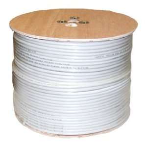  1000ft 18 AWG, RG6 Coaxial Copper Clad Steel, Satellite 