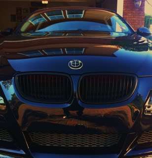 BMW Emblem Overlay Sticker Decal   Fits Hood, Trunk, Wheels, Steering 