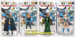 DC DIRECT Justice League International SERIES 1 4 Action Figure SET 