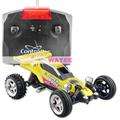 Yellow Radio Remote control RC mini toy Racing car kart  