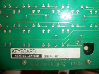 FUJITSU KEYBOARD N860 3141 T001 A98L 0001 0621 PANEL  