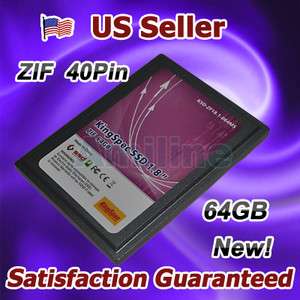 64GB 1.8 Pata ZIF SSD for Apple Macbook Air Rev.a 1st 609722204408 