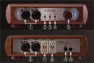 gain selector switch lo 0db or hi 10db gain