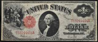 1917 United States One Dollar Note VF  