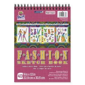  Pacon Fashion Design Sketch Book (4787)