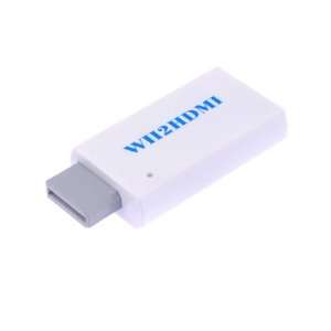  Wii to HDMI 480p Converter Adapter Wii2 HDMI 3.5mm Audio 