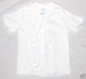 Curity Baby 13 LB White Snap T Shirt  
