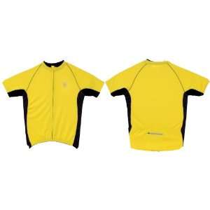  TechSport Cycling Jersey Yellow