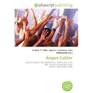  Angus Calder (9786132874757) Books