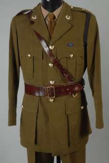   Era Royal Corps of Transport Lt. Colonels SD Uniform &Sam Browne. CKO