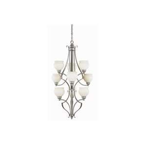  World Imports   4908 37  9 LTS FOYER   Brushed Nickel 