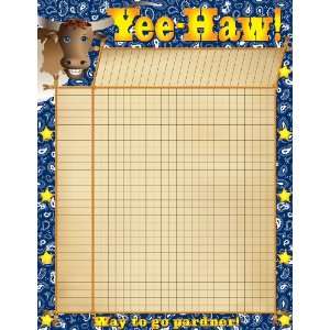  Yee Haw Incentive Poster Chart