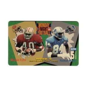   Night Football Floyd & Moore (49ers & Lions) NFL #4 